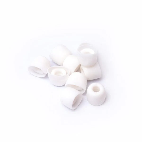 EAR SLEEVES "M",5 PAIRS,WHITE
